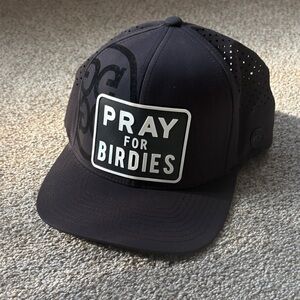 G/FORE Black and White Cap